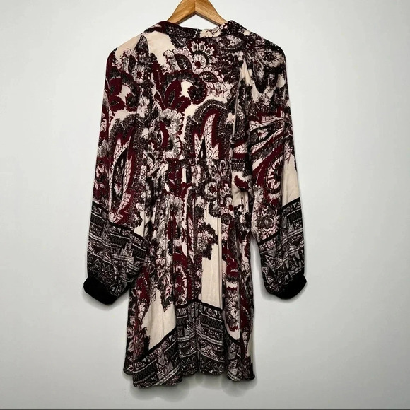 Free People Say You Love Me Long Sleeve Mini Dress Size Small - Picture 6 of 11